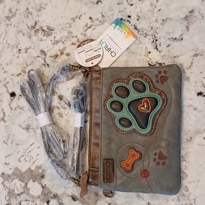 CHALA paw print convertible mini crossbody bag-NWT
